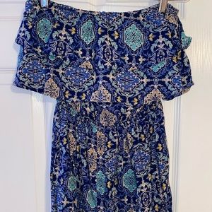 Strapless Ruffle Romper